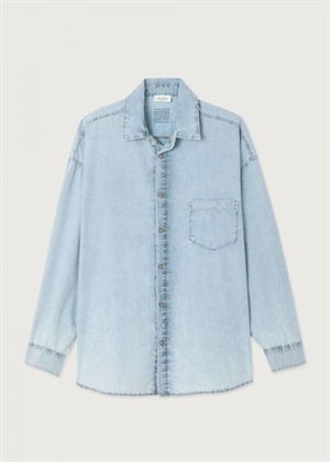 Paybou skjorte Blue Snow American Vintage